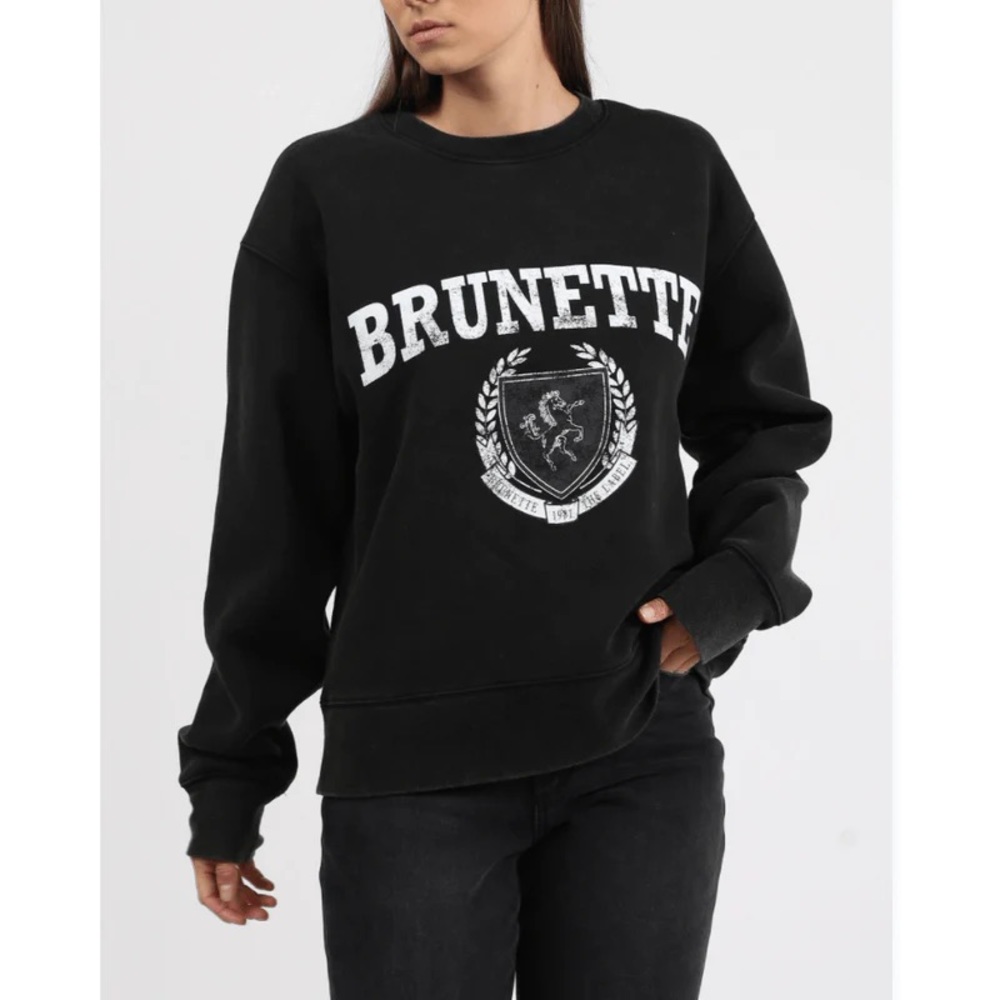 “Brunette” Crewneck